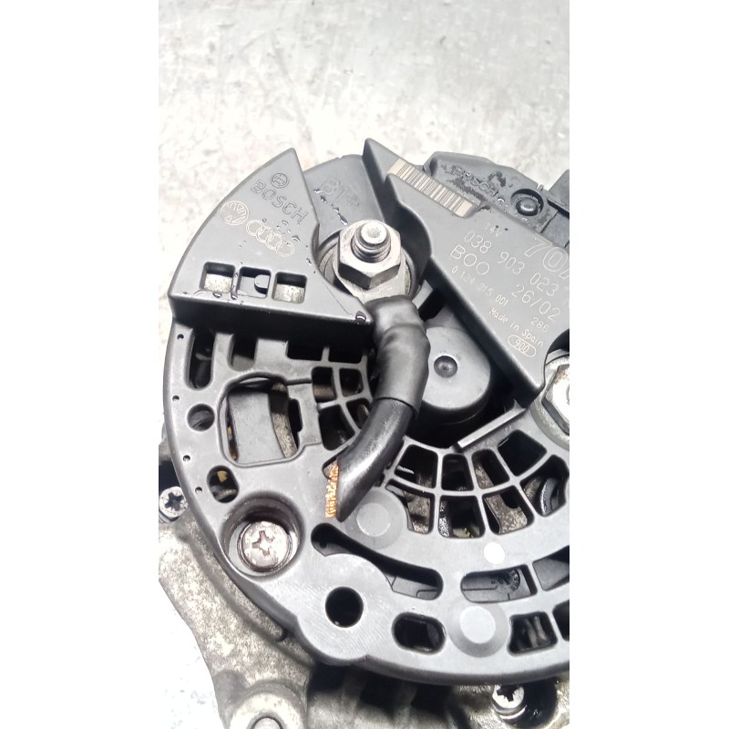 Recambio de alternador para seat cordoba (6k1, 6k2) 1.9 tdi referencia OEM IAM 038903023K 70A 