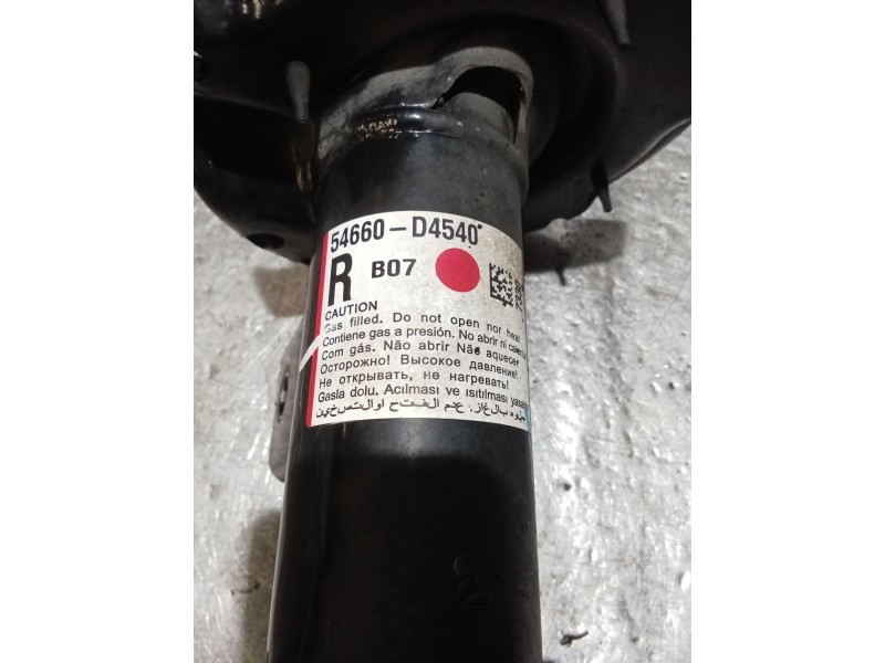 Recambio de amortiguador delantero derecho para kia optima (jf) 1.7 crdi referencia OEM IAM 54660D4540  