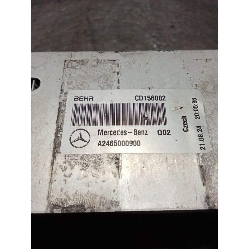 Recambio de intercooler para mercedes-benz clase b sports tourer (w246, w242) b 180 cdi / d (246.212) referencia OEM IAM A246500
