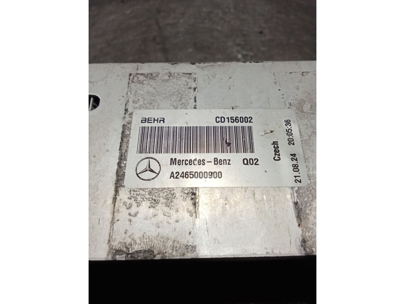 Recambio de intercooler para mercedes-benz clase b sports tourer (w246, w242) b 180 cdi / d (246.212) referencia OEM IAM A246500