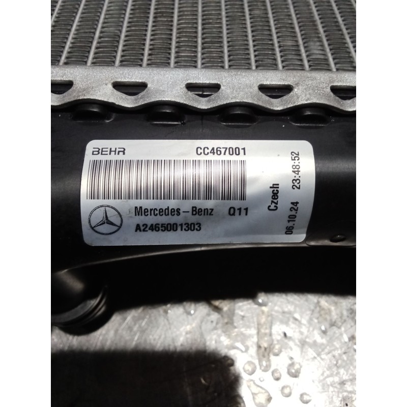Recambio de radiador agua para mercedes-benz clase b sports tourer (w246, w242) b 180 cdi / d (246.212) referencia OEM IAM A2465