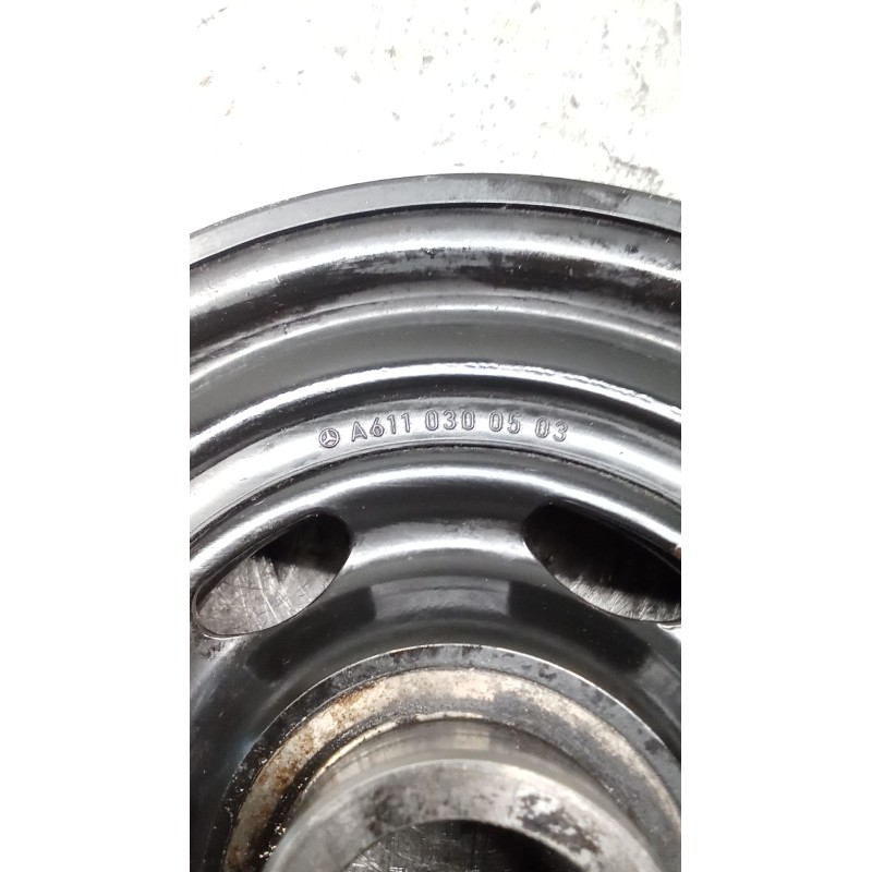 Recambio de polea cigueñal para mercedes-benz sprinter 02.00  caja abierta 311 cdi (903.611-612-613) referencia OEM IAM A6110300