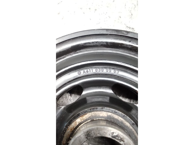 Recambio de polea cigueñal para mercedes-benz sprinter 02.00  caja abierta 311 cdi (903.611-612-613) referencia OEM IAM A6110300