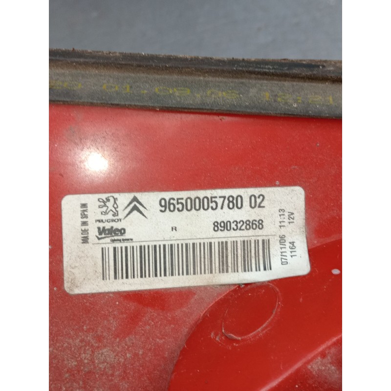 Recambio de piloto trasero derecho para citroën xsara picasso (n68) 1.6 hdi referencia OEM IAM 965000578002 89032868 