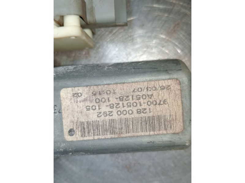 Recambio de elevalunas delantero izquierdo para citroën xsara picasso (n68) 1.6 hdi referencia OEM IAM 128000292 3700105128105 
