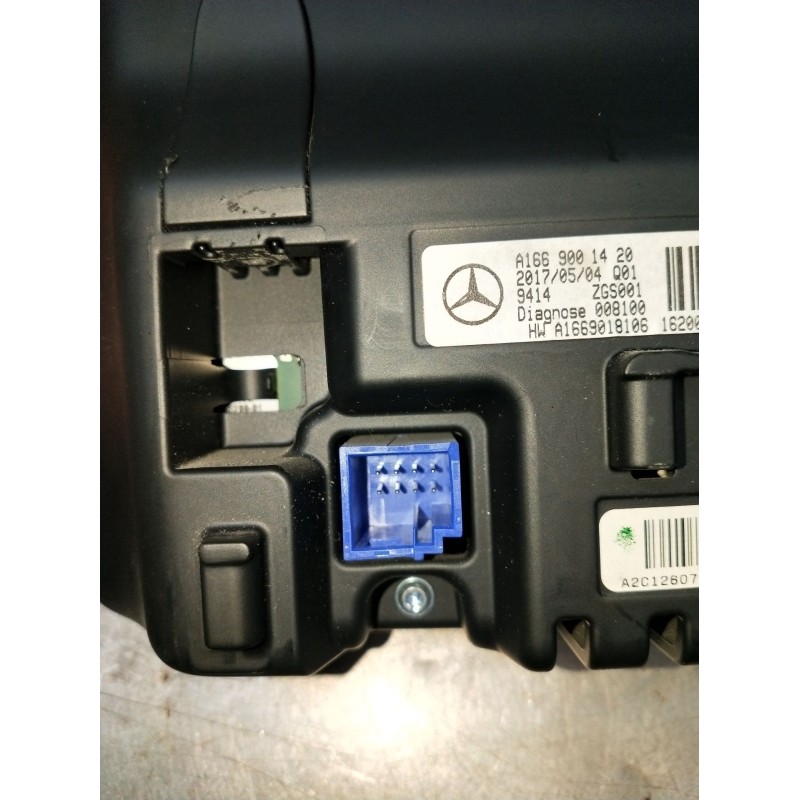 Recambio de pantalla multifuncion para mercedes-benz clase b sports tourer (w246, w242) b 180 cdi / d (246.212) referencia OEM I