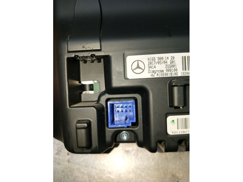 Recambio de pantalla multifuncion para mercedes-benz clase b sports tourer (w246, w242) b 180 cdi / d (246.212) referencia OEM I