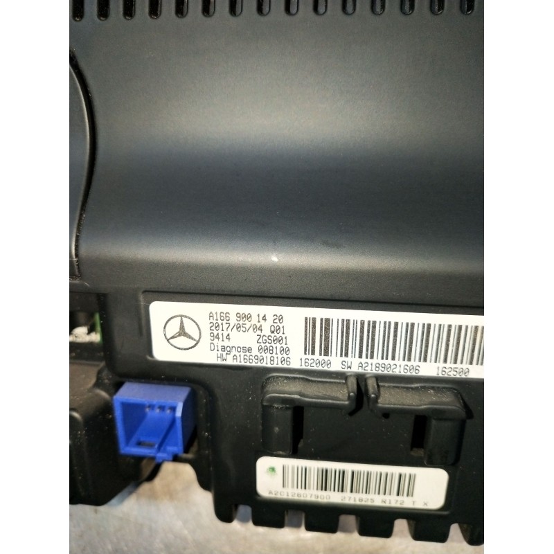 Recambio de pantalla multifuncion para mercedes-benz clase b sports tourer (w246, w242) b 180 cdi / d (246.212) referencia OEM I