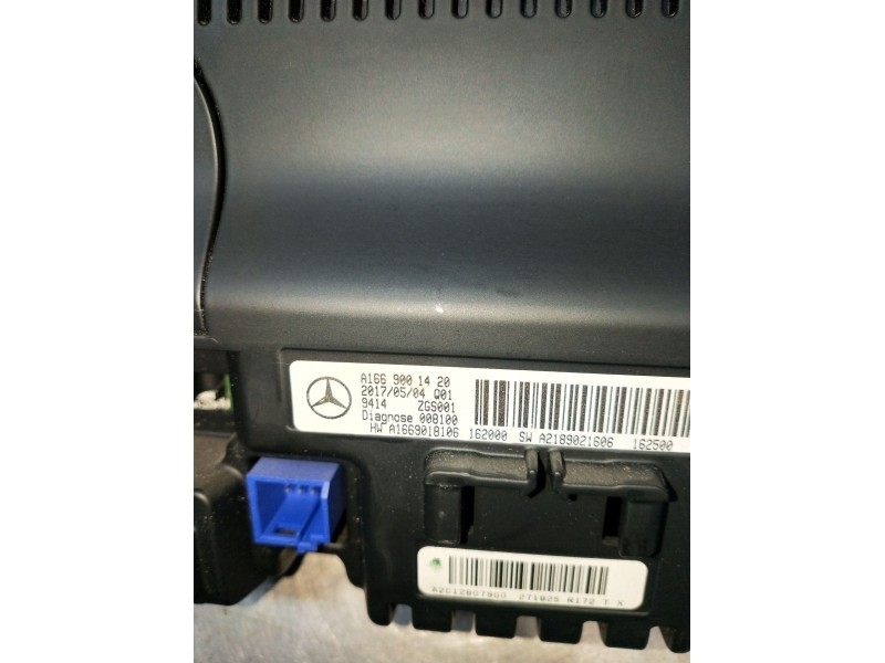 Recambio de pantalla multifuncion para mercedes-benz clase b sports tourer (w246, w242) b 180 cdi / d (246.212) referencia OEM I