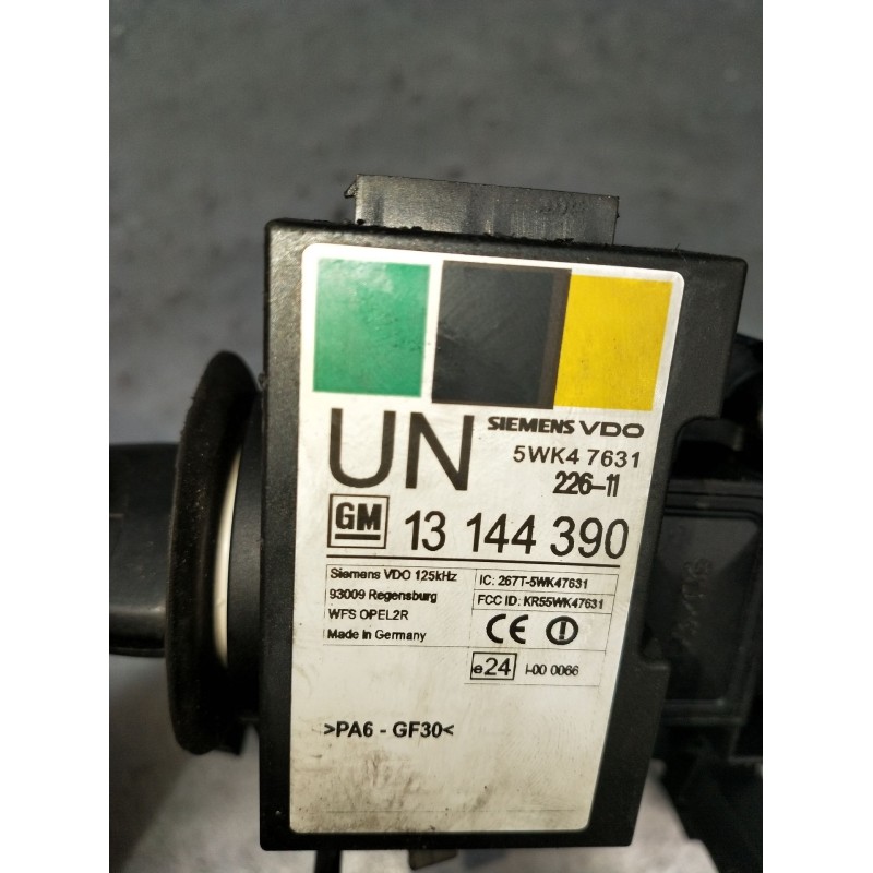 Recambio de conmutador de arranque para opel meriva a monospace (x03) 1.7 cdti (e75) referencia OEM IAM 13144390 5WK47631 