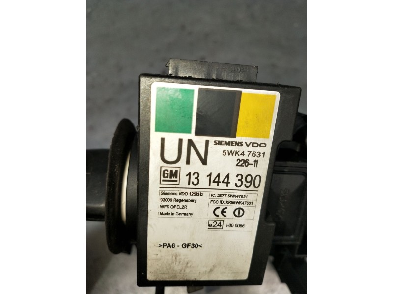 Recambio de conmutador de arranque para opel meriva a monospace (x03) 1.7 cdti (e75) referencia OEM IAM 13144390 5WK47631 