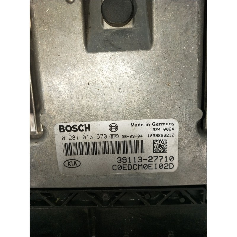 Recambio de centralita motor uce para kia pro cee´d (ed) 2.0 crdi 140 referencia OEM IAM 0281013570 3911327710 13240064
