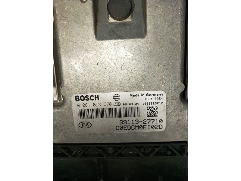 Recambio de centralita motor uce para kia pro cee´d (ed) 2.0 crdi 140 referencia OEM IAM 0281013570 3911327710 13240064