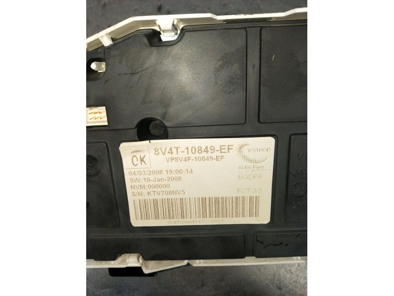 Recambio de cuadro instrumentos para ford focus ii (da_, hcp, dp) 1.6 referencia OEM IAM 8V4T10849EF KTV708NV5 