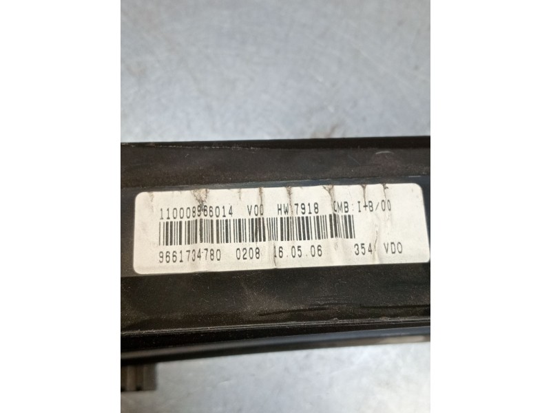 Recambio de cuadro instrumentos para citroën xsara picasso (n68) 1.6 hdi referencia OEM IAM 9661734780 110008966014 