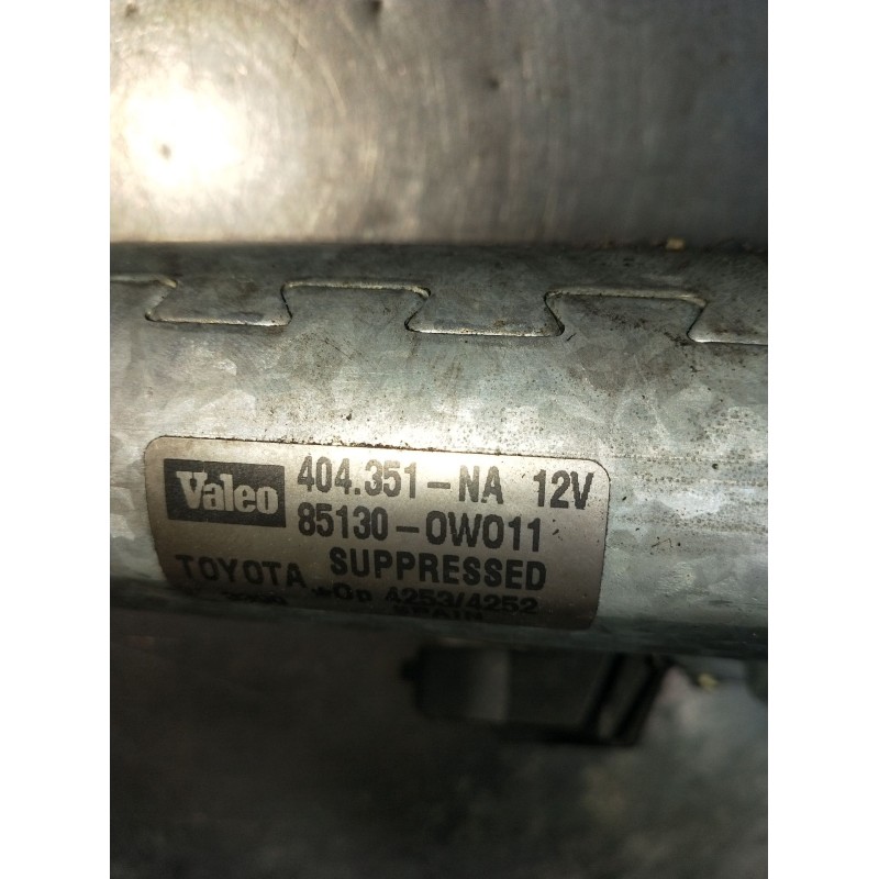 Recambio de motor limpia trasero para toyota corolla liftback (_e11_) 2.0 d-4d (cde110_) referencia OEM IAM 851300W011 404351 