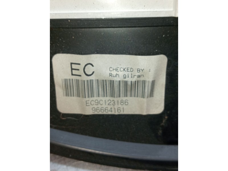 Recambio de cuadro instrumentos para chevrolet matiz (m200, m250) 0.8 referencia OEM IAM 96664161 EC9C123186 