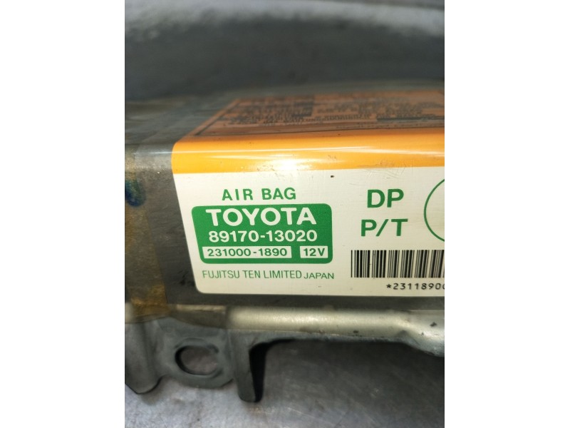 Recambio de centralita airbag para toyota corolla liftback (_e11_) 2.0 d-4d (cde110_) referencia OEM IAM 8917013020 2310001890 