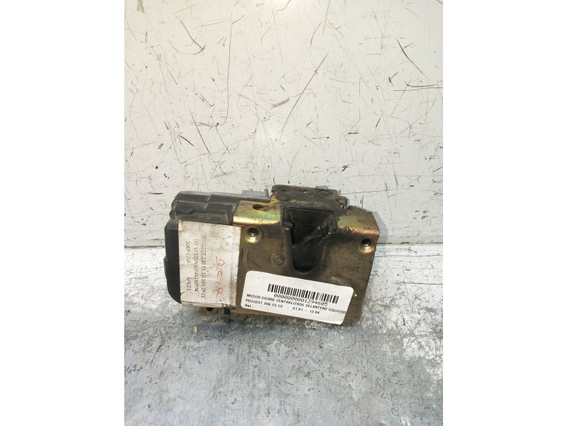 Recambio de motor cierre centralizado delantero izquierdo para peugeot 206 cc cc referencia OEM IAM   
