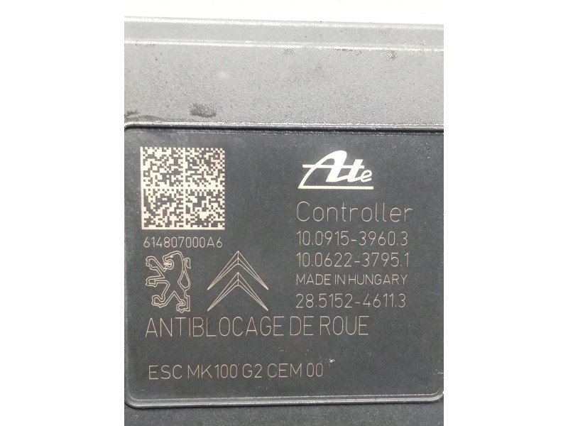 Recambio de abs para peugeot 208 i (ca_, cc_) 1.4 hdi referencia OEM IAM 10091539603 10062237951 9810293180 100222004534