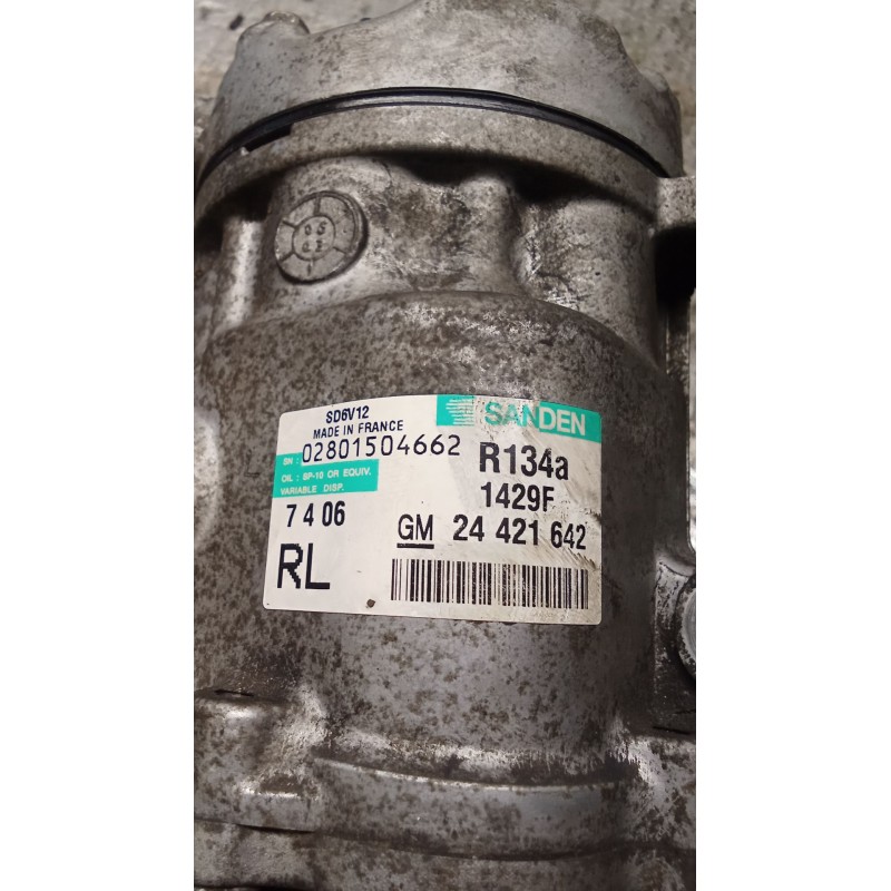 Recambio de compresor aire acondicionado para opel meriva a monospace (x03) 1.7 cdti (e75) referencia OEM IAM 24421642 1429F 
