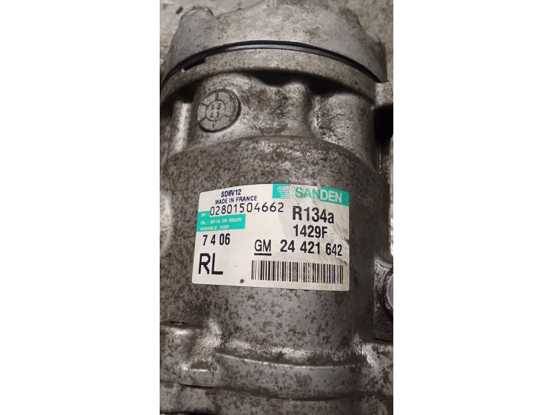 Recambio de compresor aire acondicionado para opel meriva a monospace (x03) 1.7 cdti (e75) referencia OEM IAM 24421642 1429F 