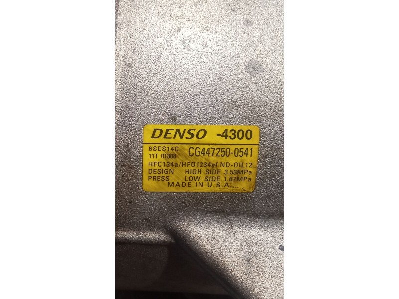 Recambio de compresor aire acondicionado para kia optima (jf) 1.7 crdi referencia OEM IAM CG4472500541  
