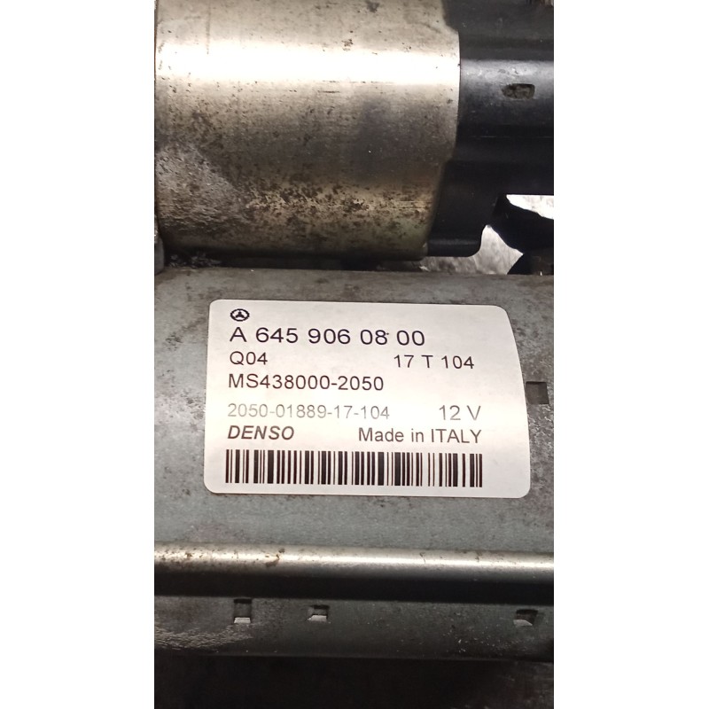 Recambio de motor arranque para mercedes-benz clase b sports tourer (w246, w242) b 180 cdi / d (246.212) referencia OEM IAM A645