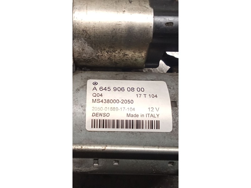 Recambio de motor arranque para mercedes-benz clase b sports tourer (w246, w242) b 180 cdi / d (246.212) referencia OEM IAM A645