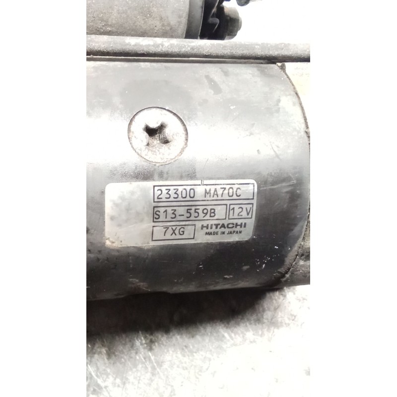 Recambio de motor arranque para nissan cabstar 09.06 3.0 diesel referencia OEM IAM 23300MA70C S13559B 