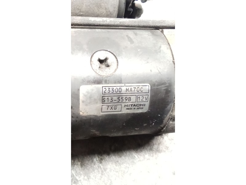 Recambio de motor arranque para nissan cabstar 09.06 3.0 diesel referencia OEM IAM 23300MA70C S13559B 