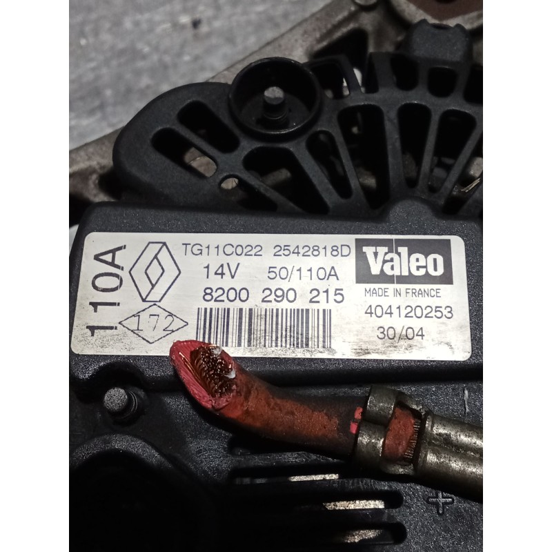 Recambio de alternador para renault megane ii coupé-cabriolet (em0/1_) 1.9 dci referencia OEM IAM   