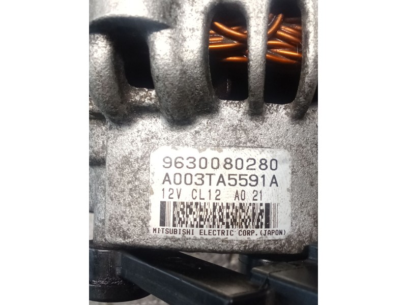 Recambio de alternador para peugeot expert furgoneta (222) 1.9 td referencia OEM IAM 9630080280 A003TA5591A 