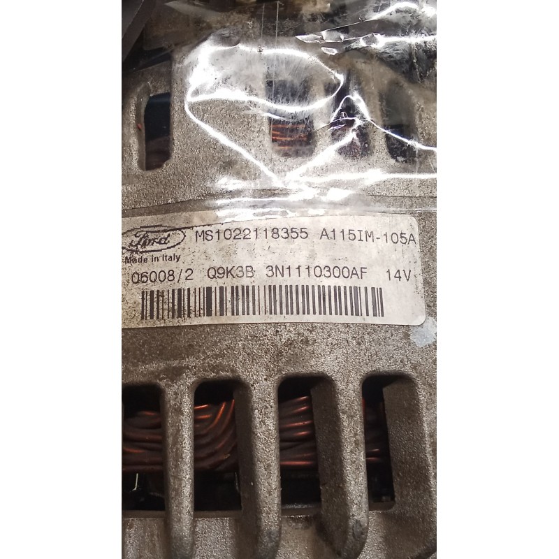 Recambio de alternador para ford focus ii (da_, hcp, dp) 1.6 referencia OEM IAM 3N1110300AF MS1022118355 105A