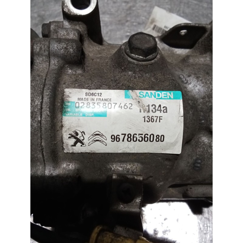 Recambio de compresor aire acondicionado para peugeot 208 i (ca_, cc_) 1.4 hdi referencia OEM IAM 9678656080  