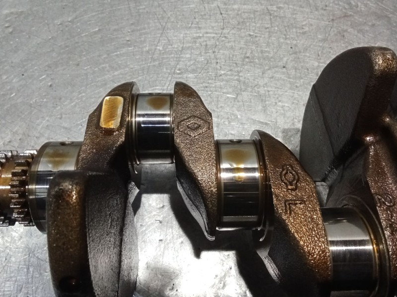 Recambio de cigueñal para renault megane iii coupé (dz0/1_) 1.2 tce (dz2b, dz11) referencia OEM IAM REF MOTOR H5F  