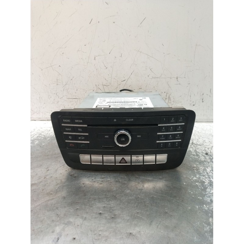 Recambio de sistema audio / radio cd para mercedes-benz clase b sports tourer (w246, w242) b 180 cdi / d (246.212) referencia OE