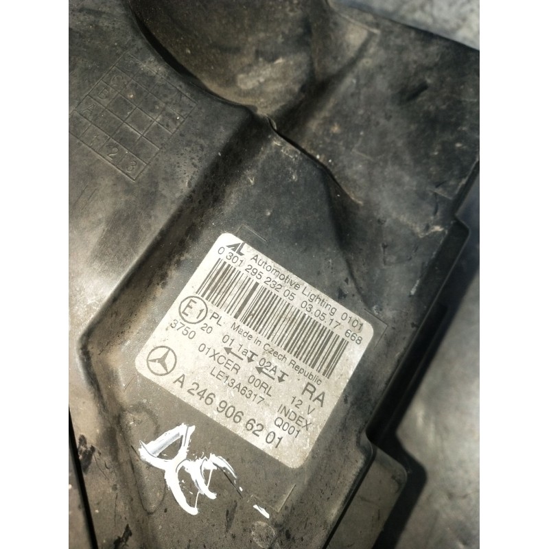 Recambio de faro derecho para mercedes-benz clase b sports tourer (w246, w242) b 180 cdi / d (246.212) referencia OEM IAM A24690