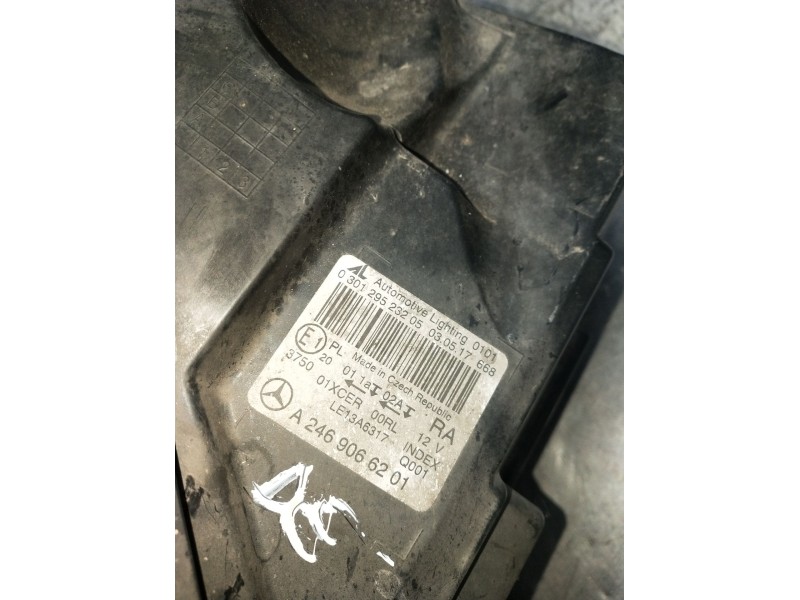 Recambio de faro derecho para mercedes-benz clase b sports tourer (w246, w242) b 180 cdi / d (246.212) referencia OEM IAM A24690