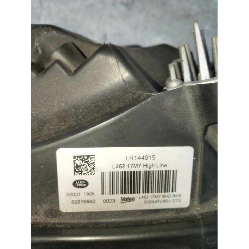 Recambio de faro derecho para land rover discovery v (l462) 2.0 sd4 4x4 referencia OEM IAM L46217MY XENON 89915660 VER FOTOS LR1