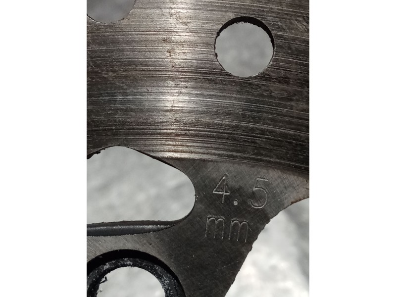 Recambio de disco freno trasero para bmw f (801cc - ) f 900 xr (4r90) referencia OEM IAM   