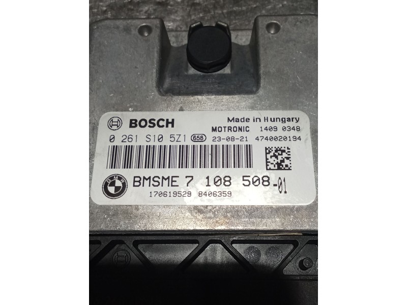 Recambio de centralita motor uce para bmw f (801cc - ) f 900 xr (4r90) referencia OEM IAM 0261S105Z1 710850801 4740020194