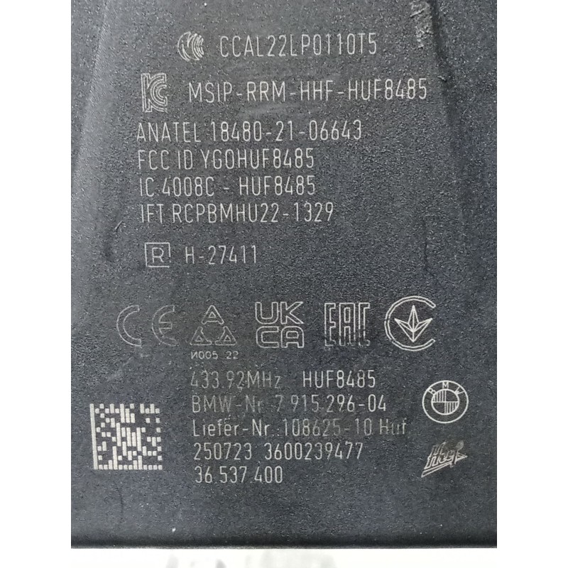 Recambio de conmutador de arranque para bmw f (801cc - ) f 900 xr (4r90) referencia OEM IAM 791529604 2507233600239477 36537400