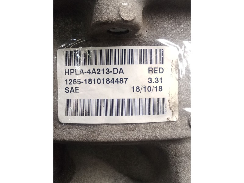 Recambio de diferencial trasero para land rover discovery v (l462) 2.0 sd4 4x4 referencia OEM IAM HPLA4A213DA R 3.31 C9S2A
