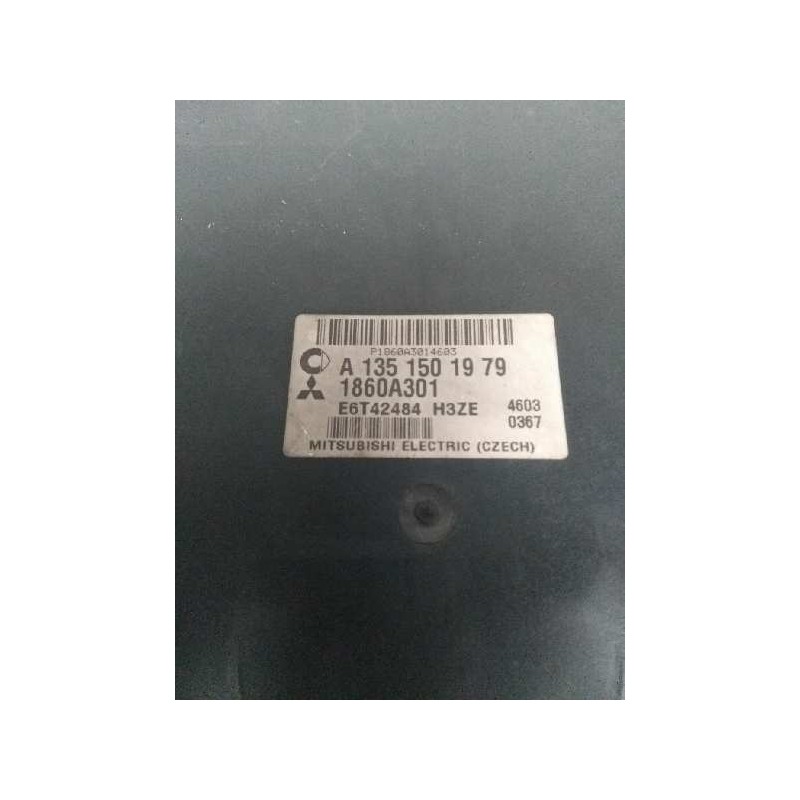 Recambio de centralita motor uce para mitsubishi colt berlina 5 (z30a) 1.3 cat referencia OEM IAM A1351501979 1860A301 E6T42484 