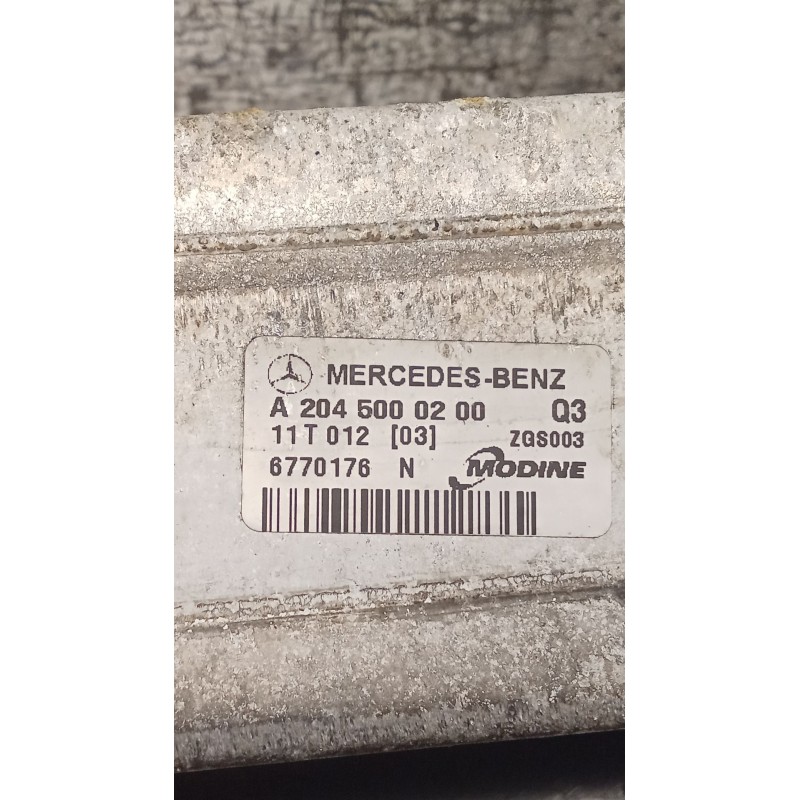 Recambio de intercooler para mercedes-benz clase e (w212) e 300 cdi / bluetec (212.020, 212.021, 212.027) referencia OEM IAM A20