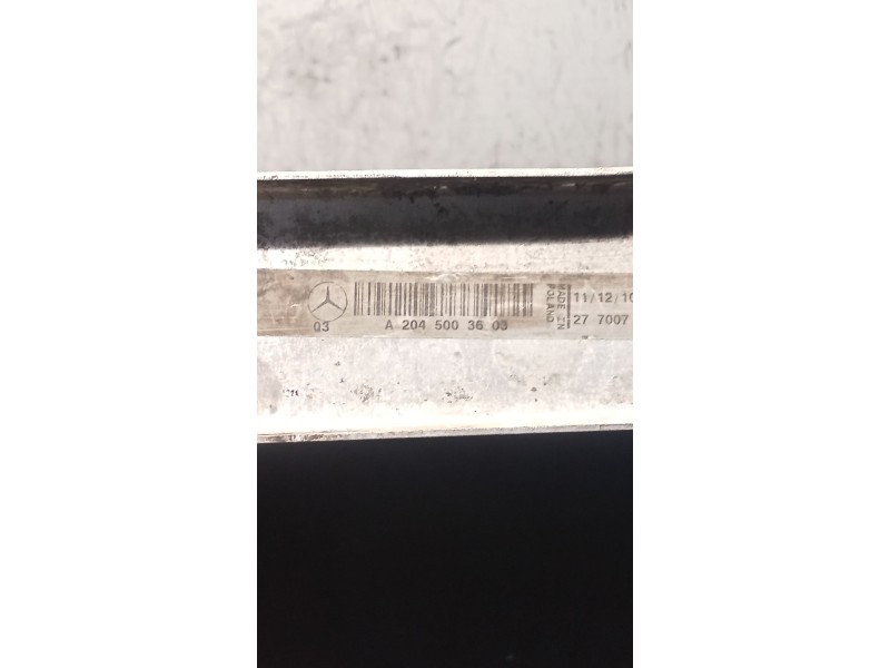 Recambio de radiador agua para mercedes-benz clase e (w212) e 300 cdi / bluetec (212.020, 212.021, 212.027) referencia OEM IAM A