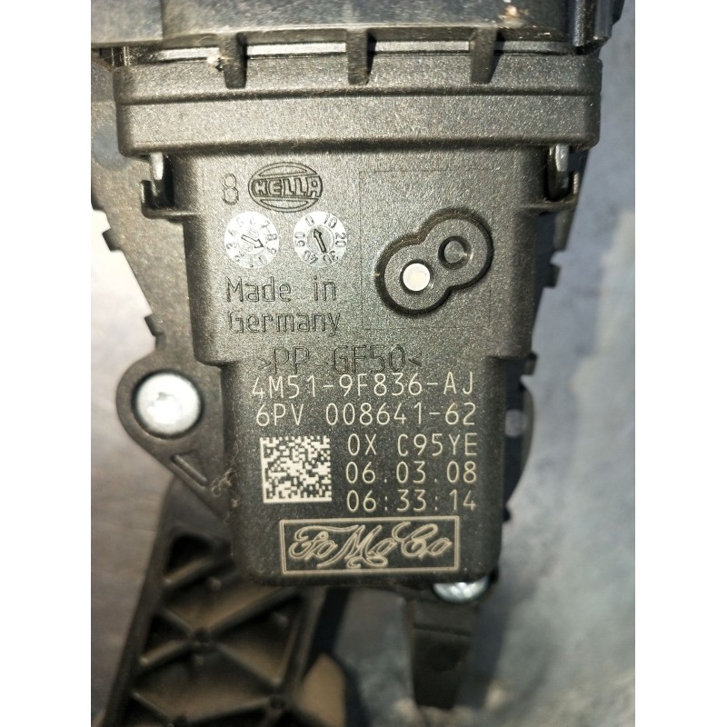 Recambio de potenciometro pedal para ford focus ii (da_, hcp, dp) 1.6 referencia OEM IAM 6PV00864162 4M519F836AJ 