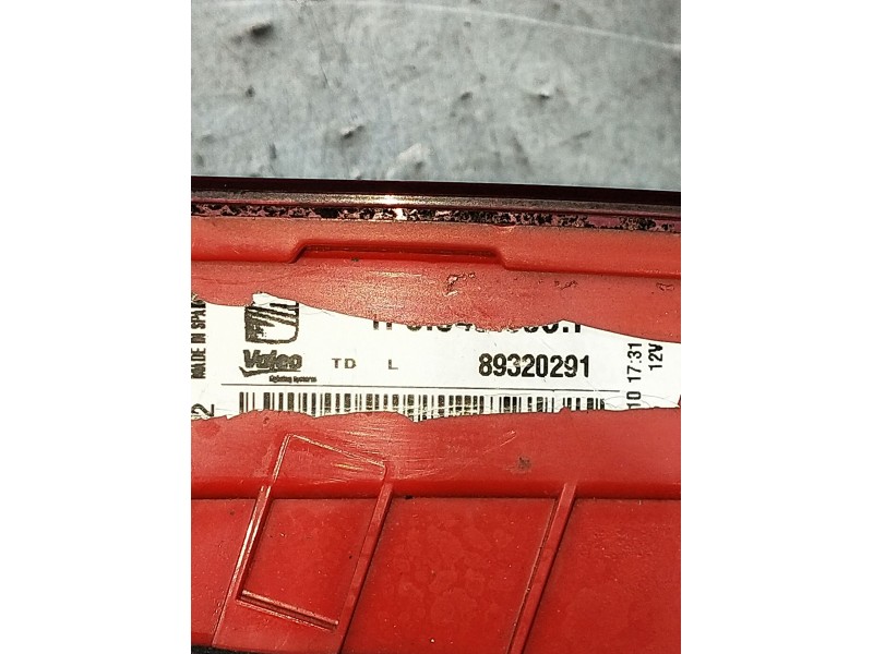 Recambio de piloto trasero izquierdo interior para seat leon (1p1) 1.6 tdi referencia OEM IAM 89320291  