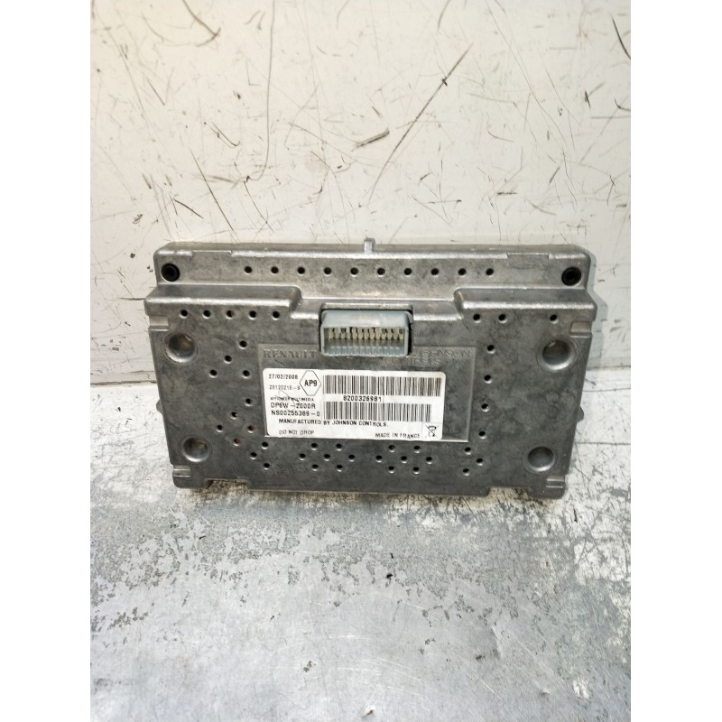Recambio de pantalla multifuncion para renault vel satis (bj0_) 3.5 v6 (bj0r, bj0v, bj0u) referencia OEM IAM 8200326981 28122021